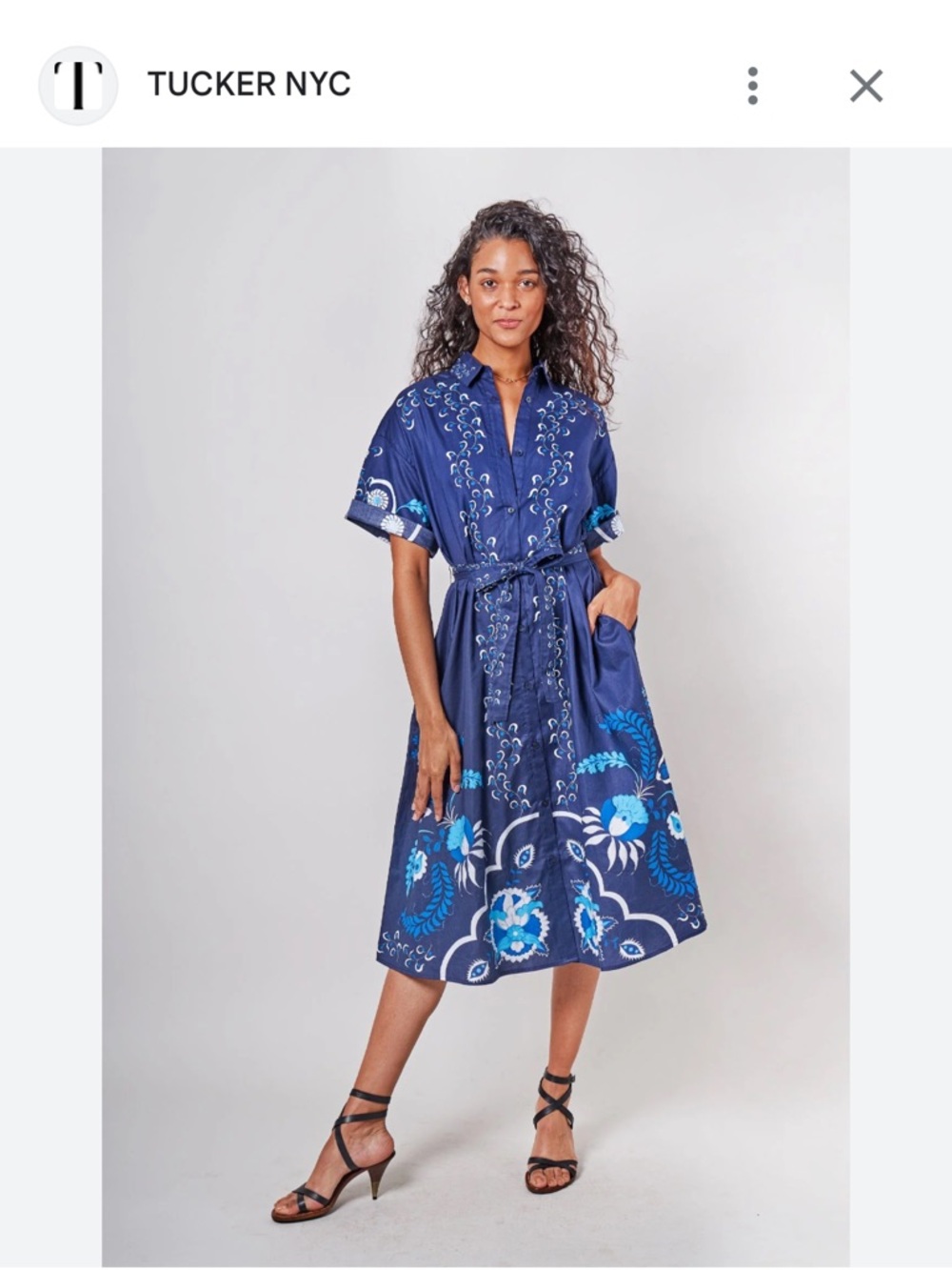 Tucker The Sarah Shirtdress